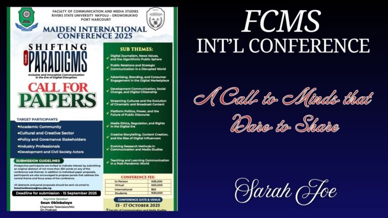 FCMS International Conference 2025: A Call to Minds That Dare to Share